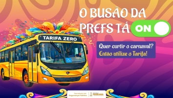 Programa Tarifa Zero terá atendimento extra no Carnaval 2026