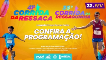 Ruas de Mariana recebem 600 atletas para a Corrida da Ressaca e Ressaquinha neste fim de semana